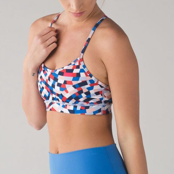 Lululemon • Flow Y Bra IV Capoeira Multi - Picture 1 of 7